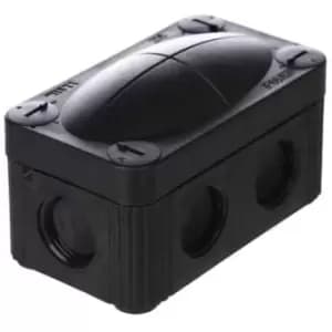 Wiska COMBI Junction Box Black - 10109900