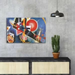 FAMOUSART-038 Multicolor Decorative Canvas Painting
