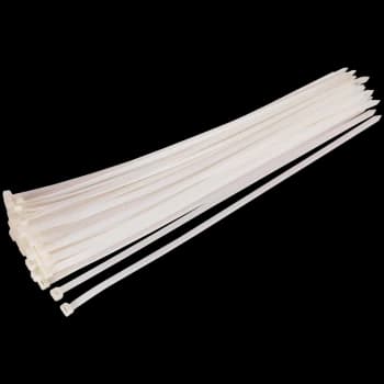Sealey White Cable Ties 650mm 12mm