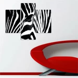 A12 Multicolor Decorative MDF Painting (3 Pieces)