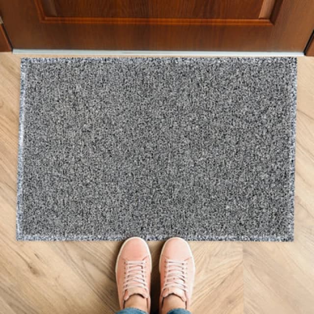 Floortex Doortex Twistermat Indoor Entrance Mat, Black / White - 40 X 60Cm