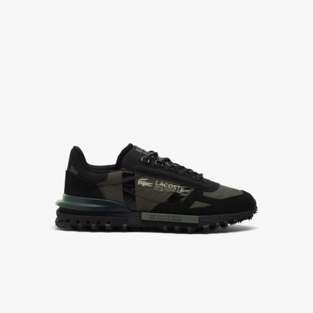 Lacoste Elite Active Trainers Black Green male UK 8