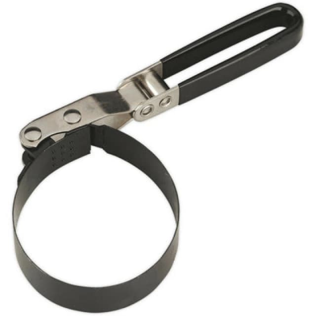 Loops Oil Filter Band Wrench - 89-98mm Capacity - PVC Dipped Handle - Swivel Action Multi