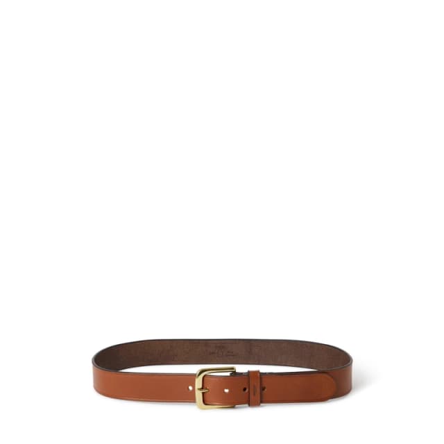 Osprey London Mens Wesley Leather Belt Cognac male 75