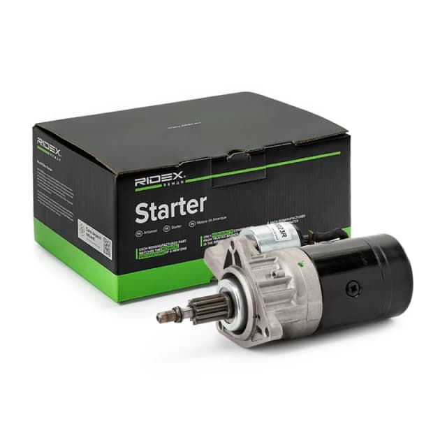 RIDEX REMAN 2S0023R Starter motor 2,2kW, 12V, Number of Teeth: 10 Starter (2)