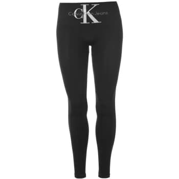 Calvin Klein Womens Mono Leggings - Black