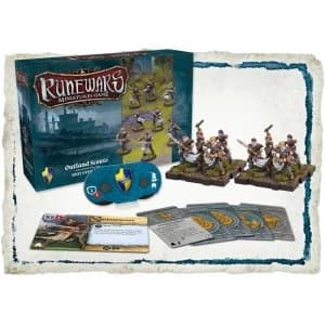 Runewars Miniatures Game Outland Scouts Expansion Pack