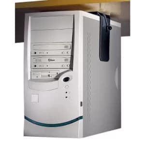 PC holder for mounting under tabletop