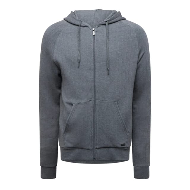 Boss Mens Heritage Pull Over Hoodie Medium Grey male S