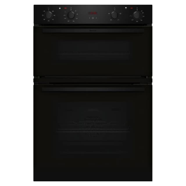 NEFF N30 U1DCC0AK3B Built In Electric Double Oven - Black - A/B Rated
