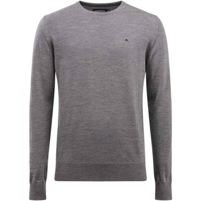 J Lindeberg Lyle Merino Sweater - Grey Grey XS