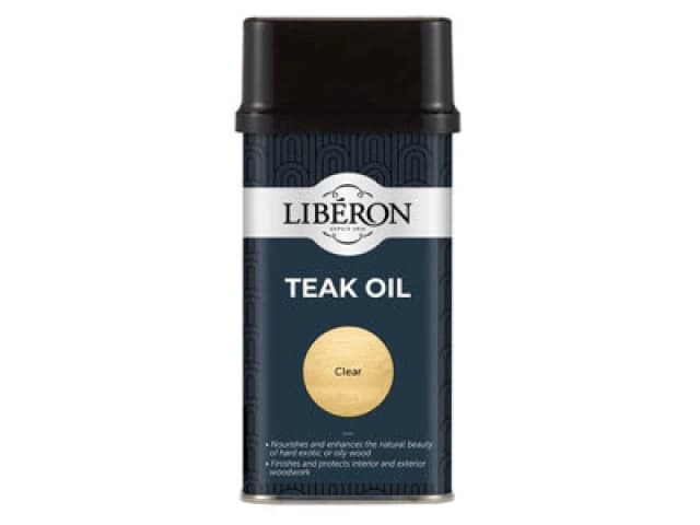 Liberon Teak Oil 250ml Clear