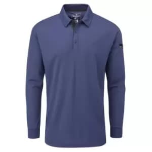Stuburt Long Sleeve Polo - Blue