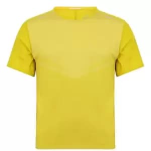 Nike Tech Ultra Short Sleeve T-Shirt Mens - Yellow