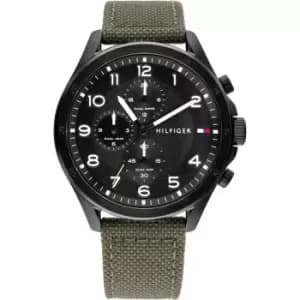 Tommy Hilfiger Watch - Silver, Black and Green