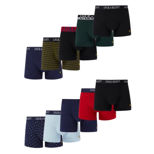 Lyle and Scott Mens Trunks Multi male Small