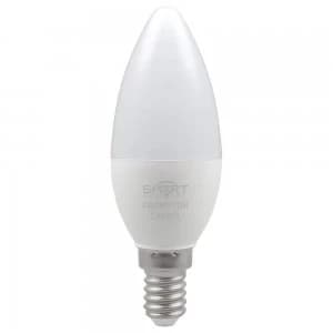 Crompton Lamps LED Smart Candle 5W Dimmable 3000K SES-E14 - CROM12356