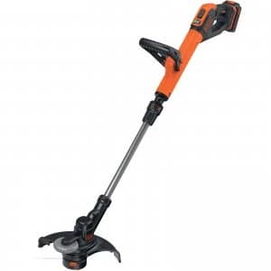Black and Decker STC1820PC 18v Cordless Grass Trimmer 280mm 1 x 2ah Li-ion Charger