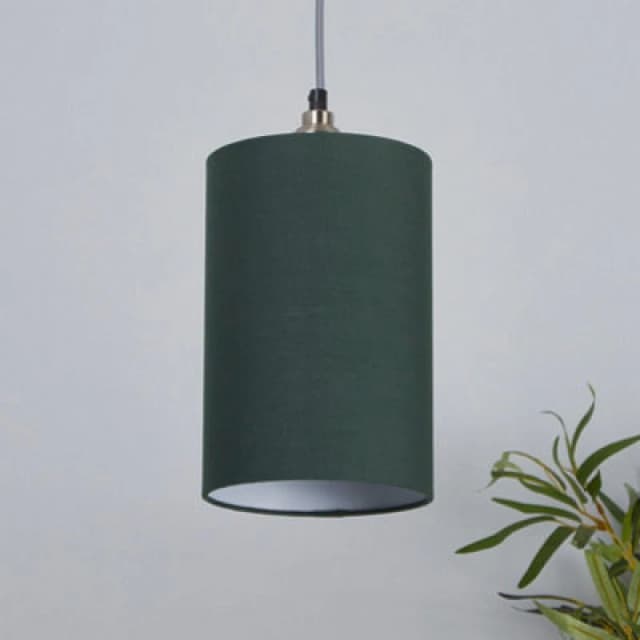 Lighting Collection Cylinder Shade Emerald unisex 16cm