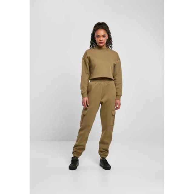 Urban Classics Womens trousers Urban Classics high waits cargo Vert Female XS