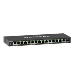Netgear GS316EPP Managed Gigabit Ethernet (10/100/1000) Power over Ethernet (PoE) Black
