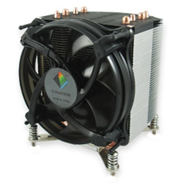 Inter-Tech K-17 Processor Cooler 9.2cm Aluminium. Black