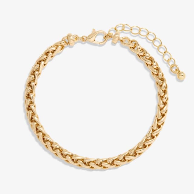Jon Richard Gold Plated Entwined Chain Bracelet Gold