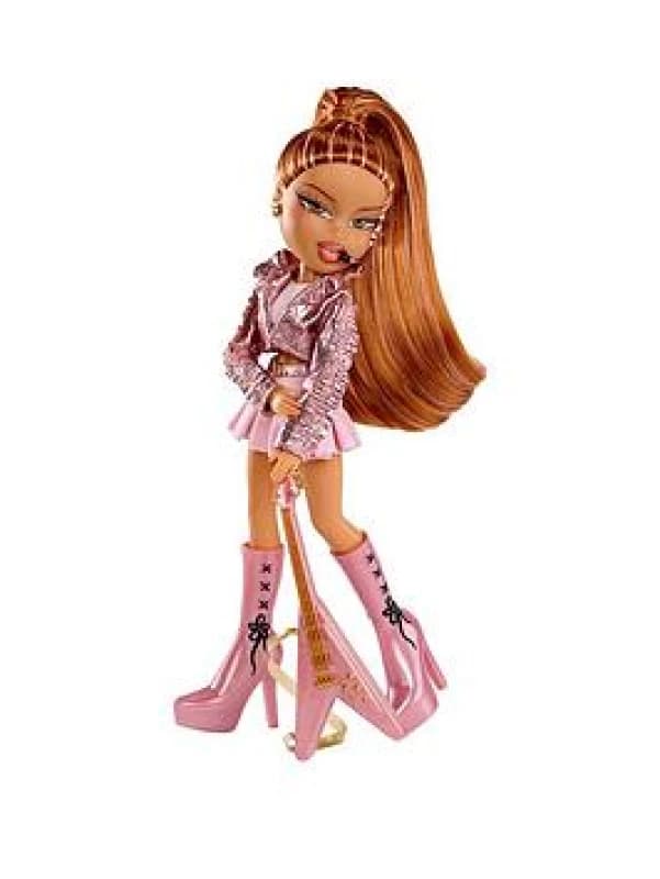 BRATZ Pop Starz Yasmin - Fashion Doll with Collectable Charm Outfit and Music Accessories