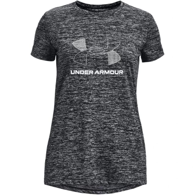 Under Armour Armour Ua Tech Bl Twist Ss T-Shirt Girls - Black 6