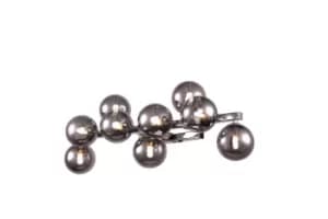 Dallas Wall Lamp Chrome, 9 Light, G9