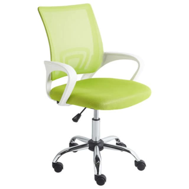 Beliani Office Chair Solid Lime Green