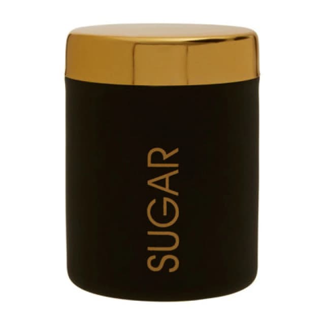 Premier Housewares Maison by Premier Liberty Sugar Canister Black