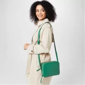 Biba BIBA Leather Rachel Cross Body Bag - Green