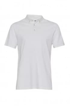 Mens French Connection Parched Textured Pique Polo Shirt White