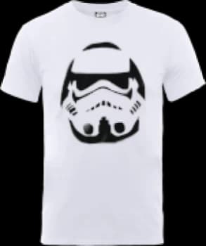 Star Wars Paint Spray Stormtrooper T-Shirt - White - L