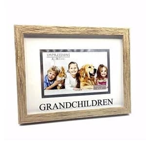 6" x 4" - Natural Wood Effect Frame - Grandchildren