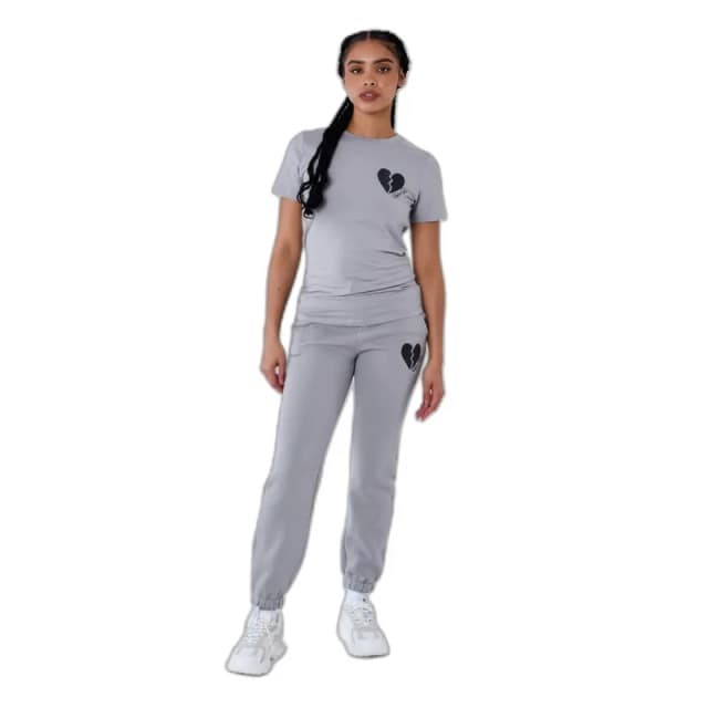 Project X Paris Womens broken heart t-shirt Project X Paris Gris Female XS