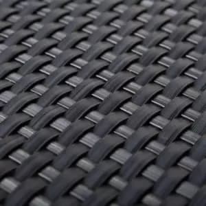 Poly Rattan Rectangular Trough (70 x 38 x 40, Steel)