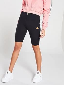 Ellesse Heritage Tour Cycle Short - Black, Size 10, Women