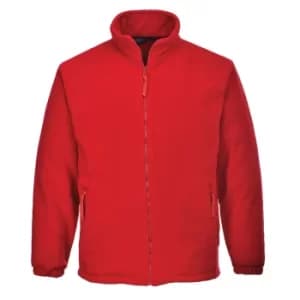 Portwest Mens Aran Fleece Red 3XL