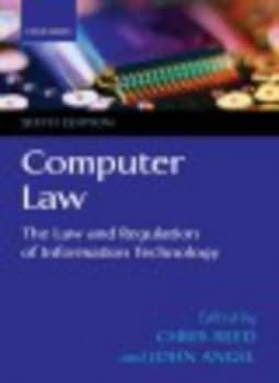 Computer Law by Chris Reed Paperback