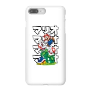 Nintendo Super Mario Piranha Plant Japanese Phone Case - iPhone 8 Plus - Snap Case - Gloss