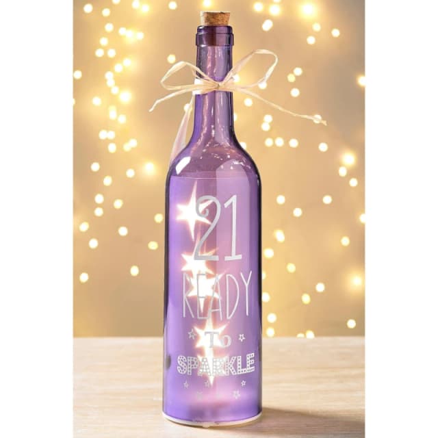 Boxer Gifts Starlight Bottle 21 - Purple Purple One Size