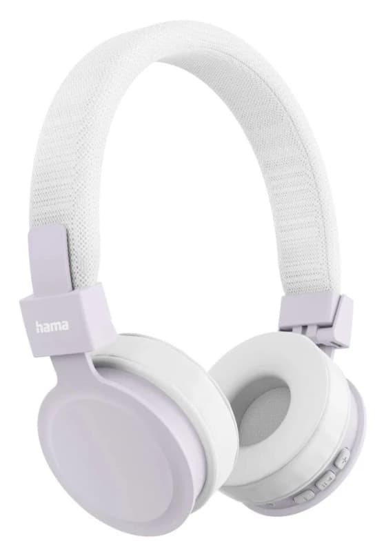 Hama Hama Freedom Lit III Headset Wireless Head-band Calls/Music USB Type-C Bluetooth Lilac, White 00221766