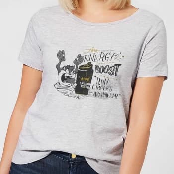 Looney Tunes ACME Energy Boost Womens T-Shirt - Grey - XXL