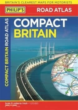 Philips Compact Atlas Britain by Philips Maps Book