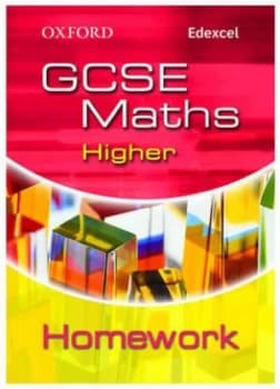 Oxford Gcse Maths for Edexcel Higher Homework Book by Clare Plass Paperback