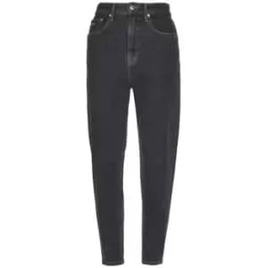 Tommy Jeans High Rise Mom Jean - Black