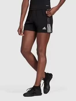 adidas Womens Tiro 21 Shorts - Black Size M Women