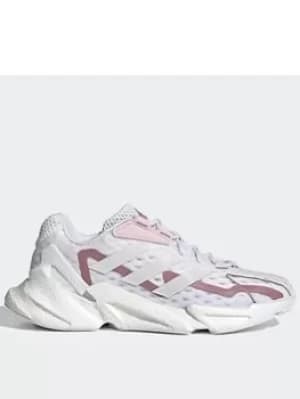 adidas X9000l4 Heat.rdy Shoes, White/Purple, Size 9, Women